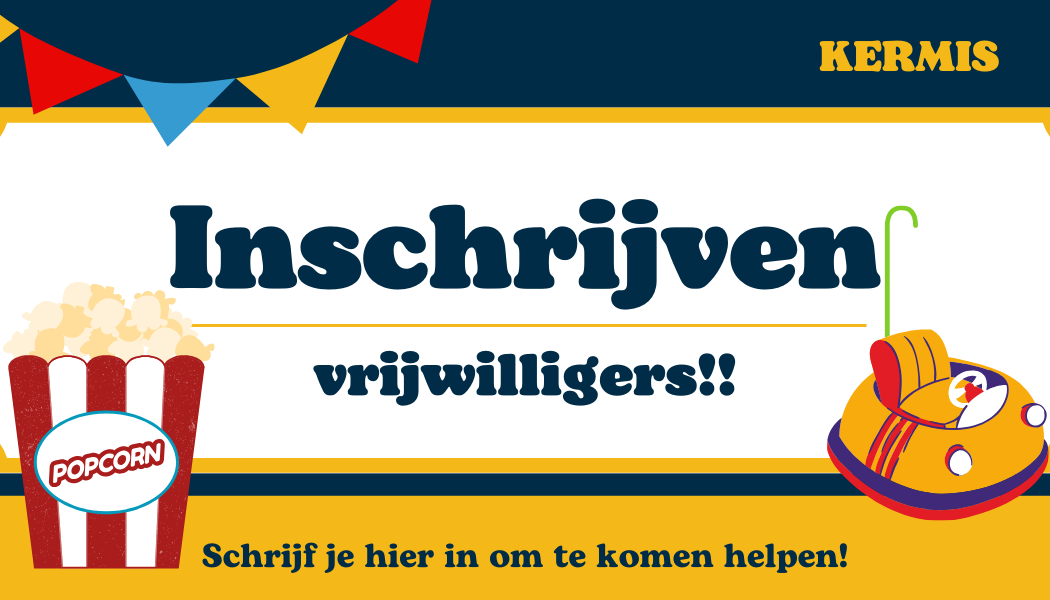 inschrijven vrijwilligers